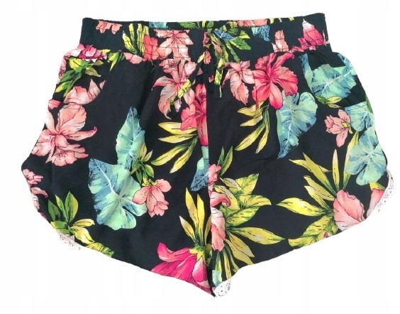 

Letnie szorty damskie Print Kwiaty V4 XL/2XL