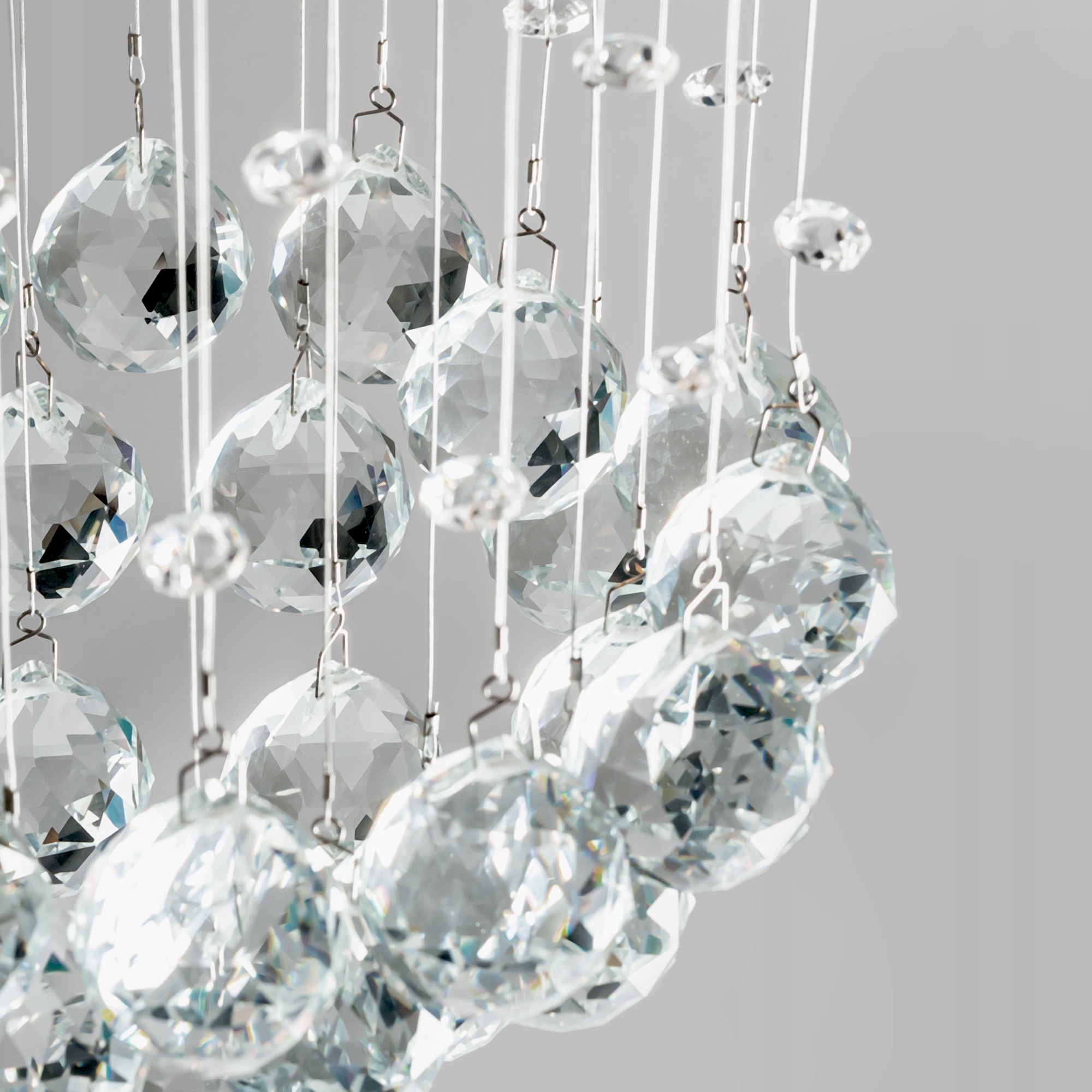 LAMPA KRYSZTAŁOWA SUFITOWA PLAFON CHROM SREBRNY Kod producenta APP782-1C