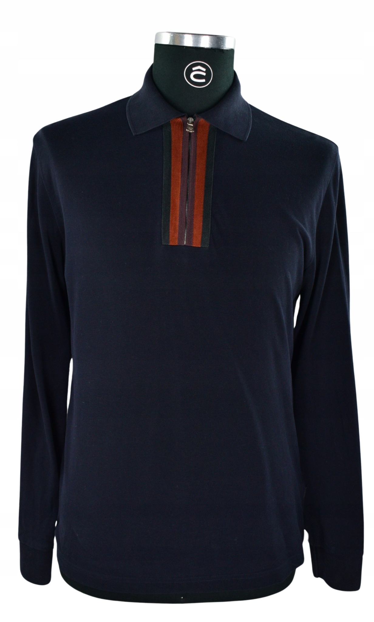 Hugo Boss Pima Cotton Perugia Mikina Zip Polo Pánska Bavlna Pima M