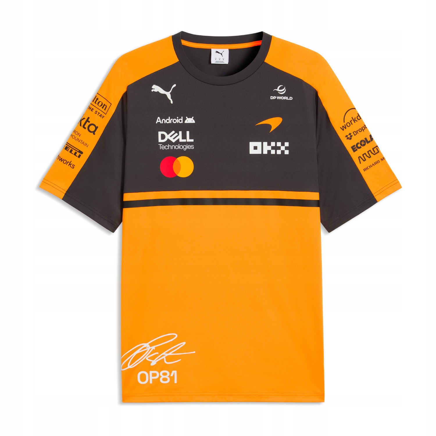 Tričko Oscar Piastri Team McLaren F1 2026