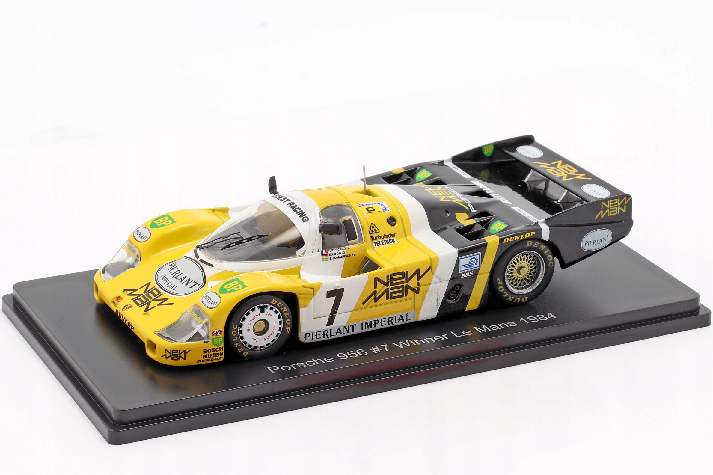 Spark Porsche 956 #7 vítěz 24 hodin Le Mans 1984 1:43