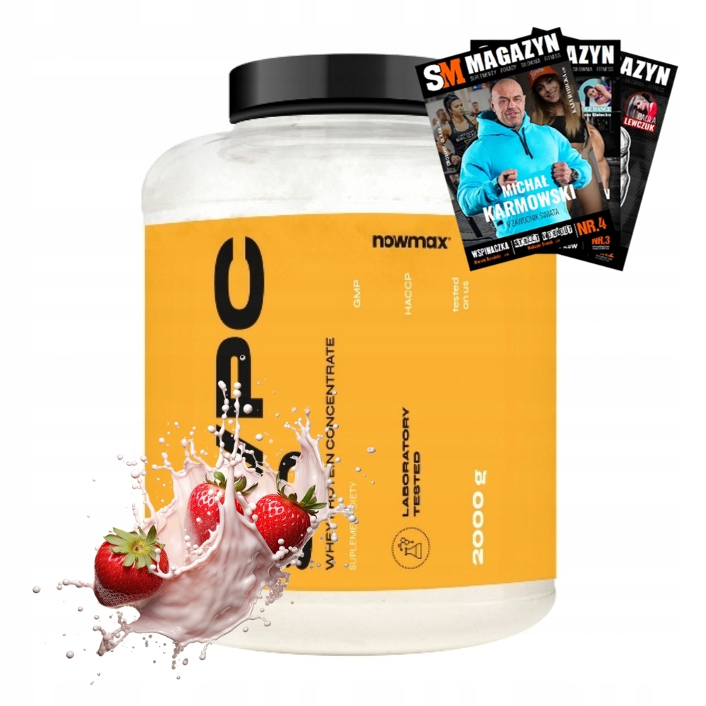 nowmax Wpc 80 Whey Protein 2000 g Syrovátkový Protein Protein Prášek
