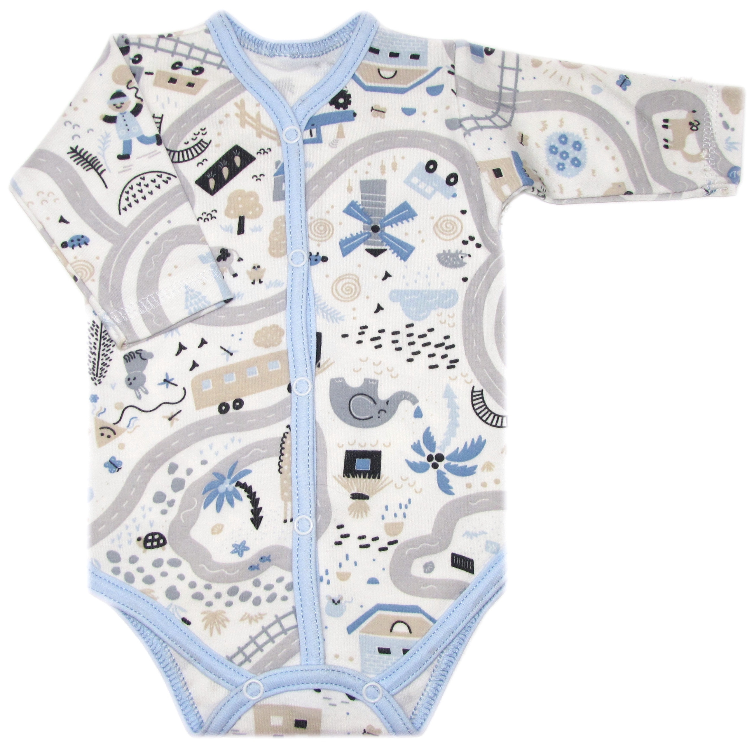 

Body Rozpinane Przodem r.68 Uliczki /81/