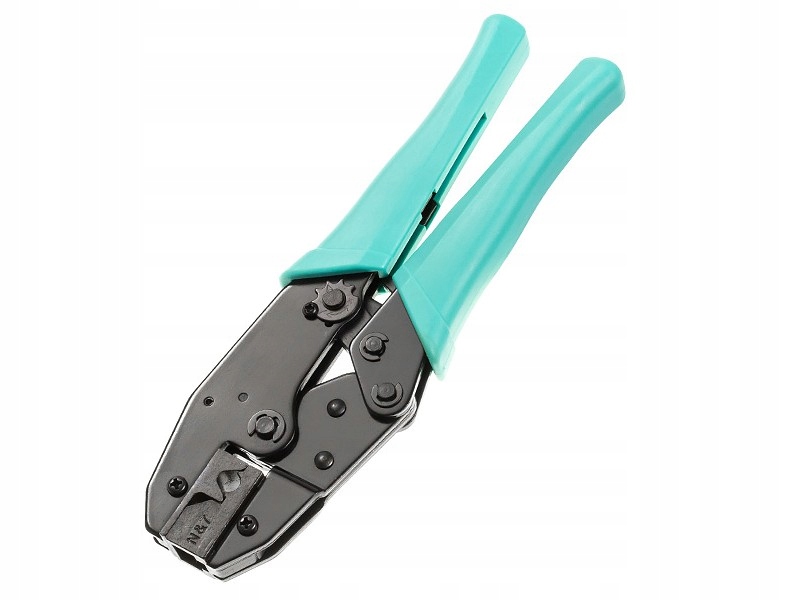 Zaciskarka złączy modularnych 8p8c RJ45 z zaciskaniem ekranu we wtyku Model AT-236Q1