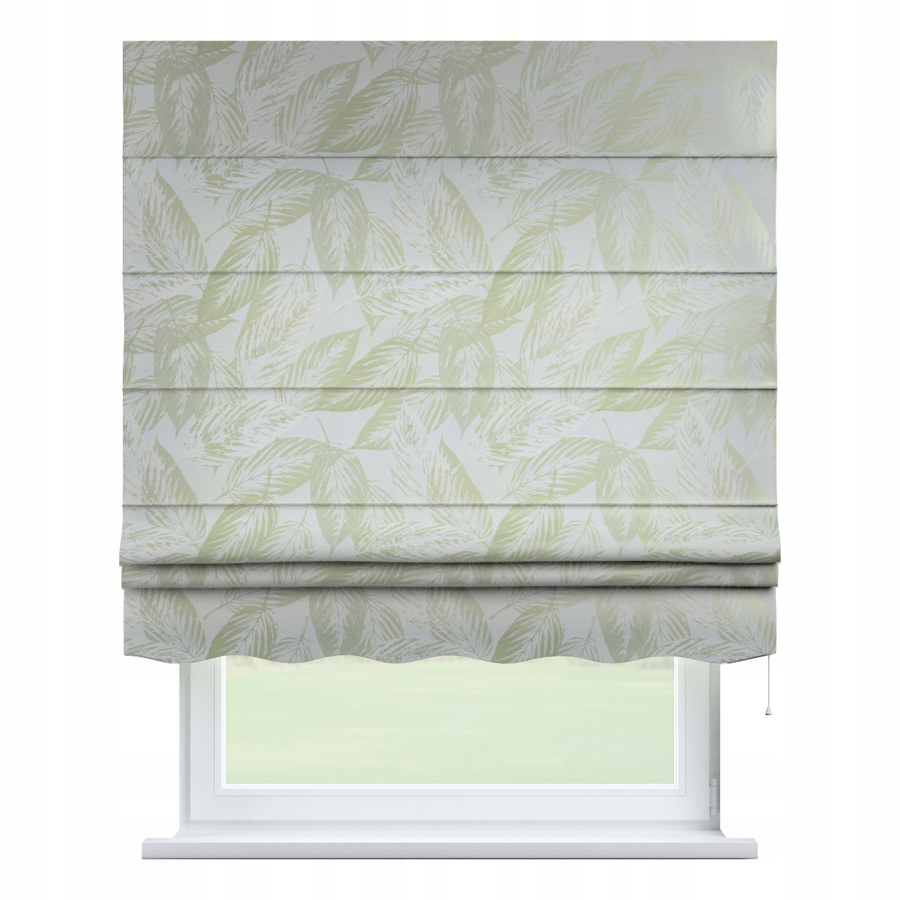 Hotová římská roleta Florencie 180 x 180 cm zelená