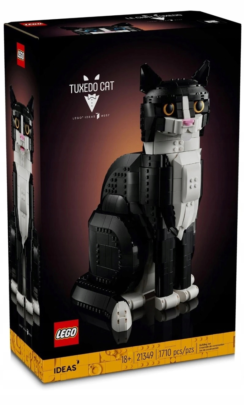 Lego 21349 Ideas Černá černá kočka