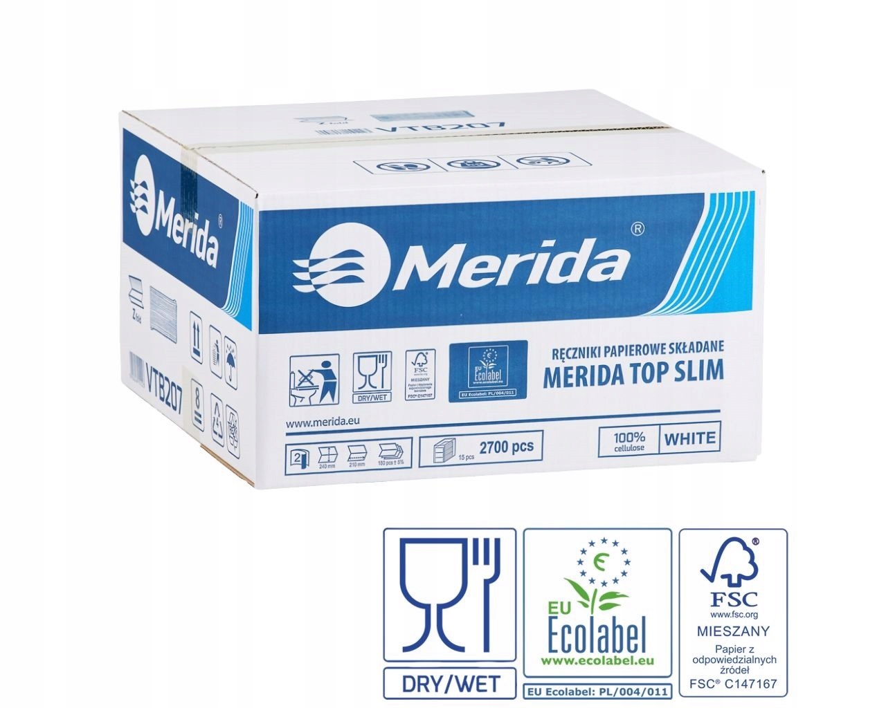 Levně Papírový Ručník Skládací Z Bílé Celulózy, Dvouvrstvý, Do Dávkovače