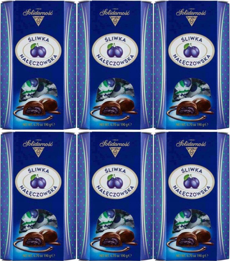 (x6) Solidarność Śliwka Nałęczowska 190g