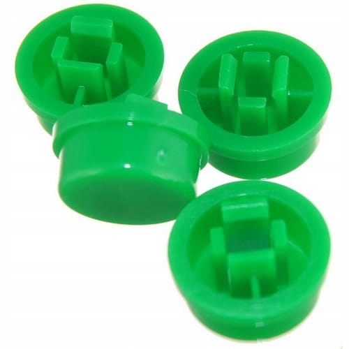 

Tact Switch 12x12x7.3mm nakładka klawisz zielona 4