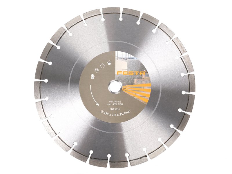 Kotouč diamantový Festa segment 350x3.5x25.4mm