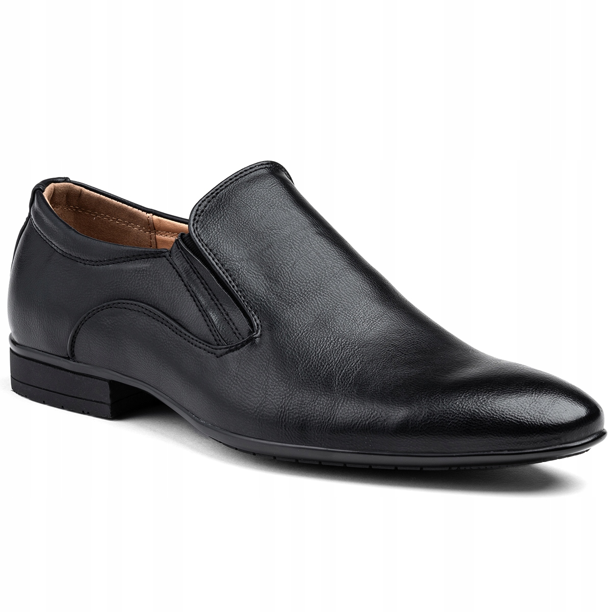 Półbuty męskie w.SKÓRA Wsuwane wizytowe Wojtyłko 41