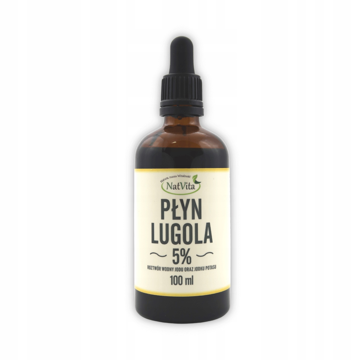 

NatVita Płyn Lugola 5% 100 ml Roztwór wodny jodu