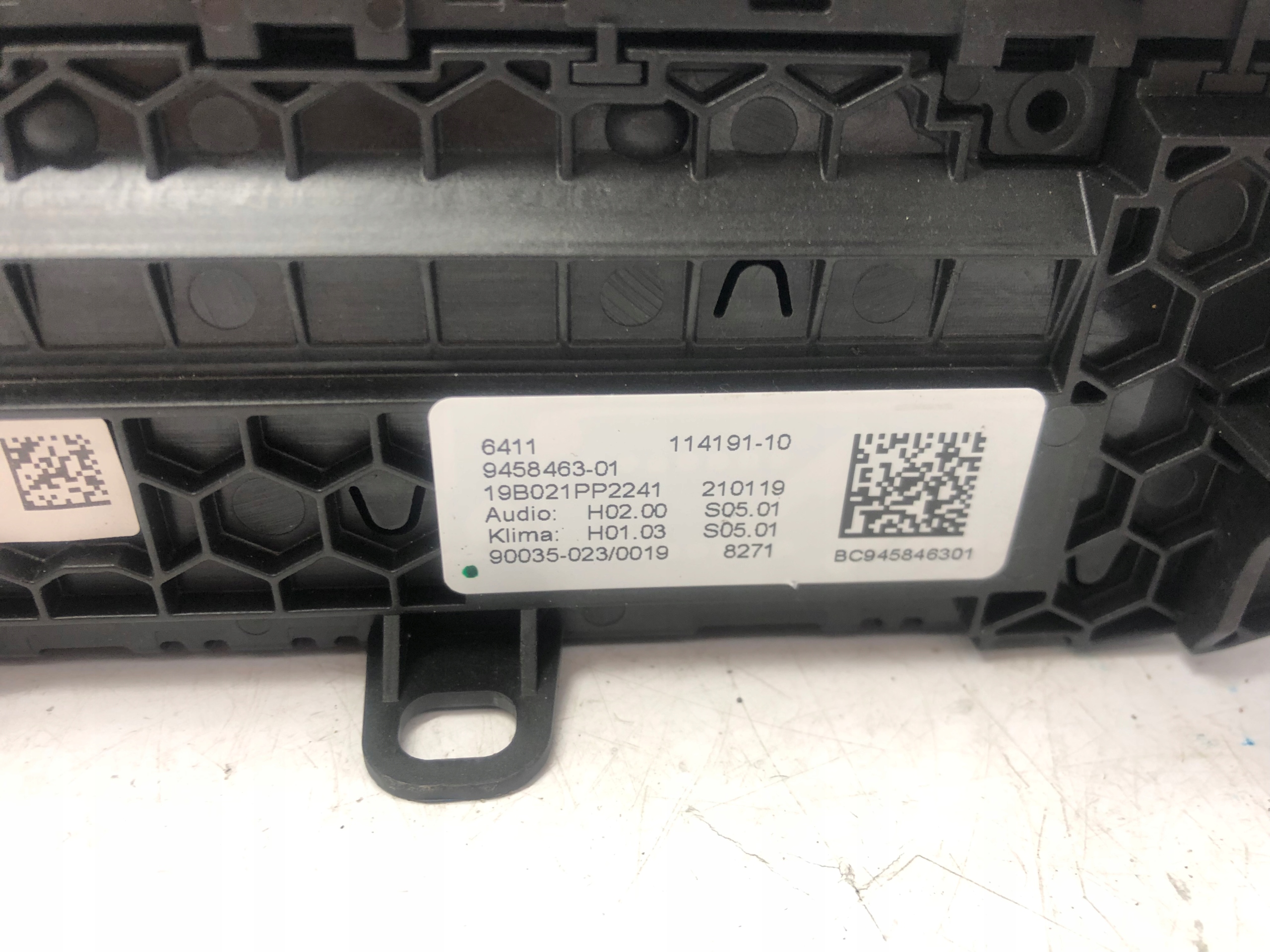 BMW 7 G11 G12 Unite commande clima 9458463