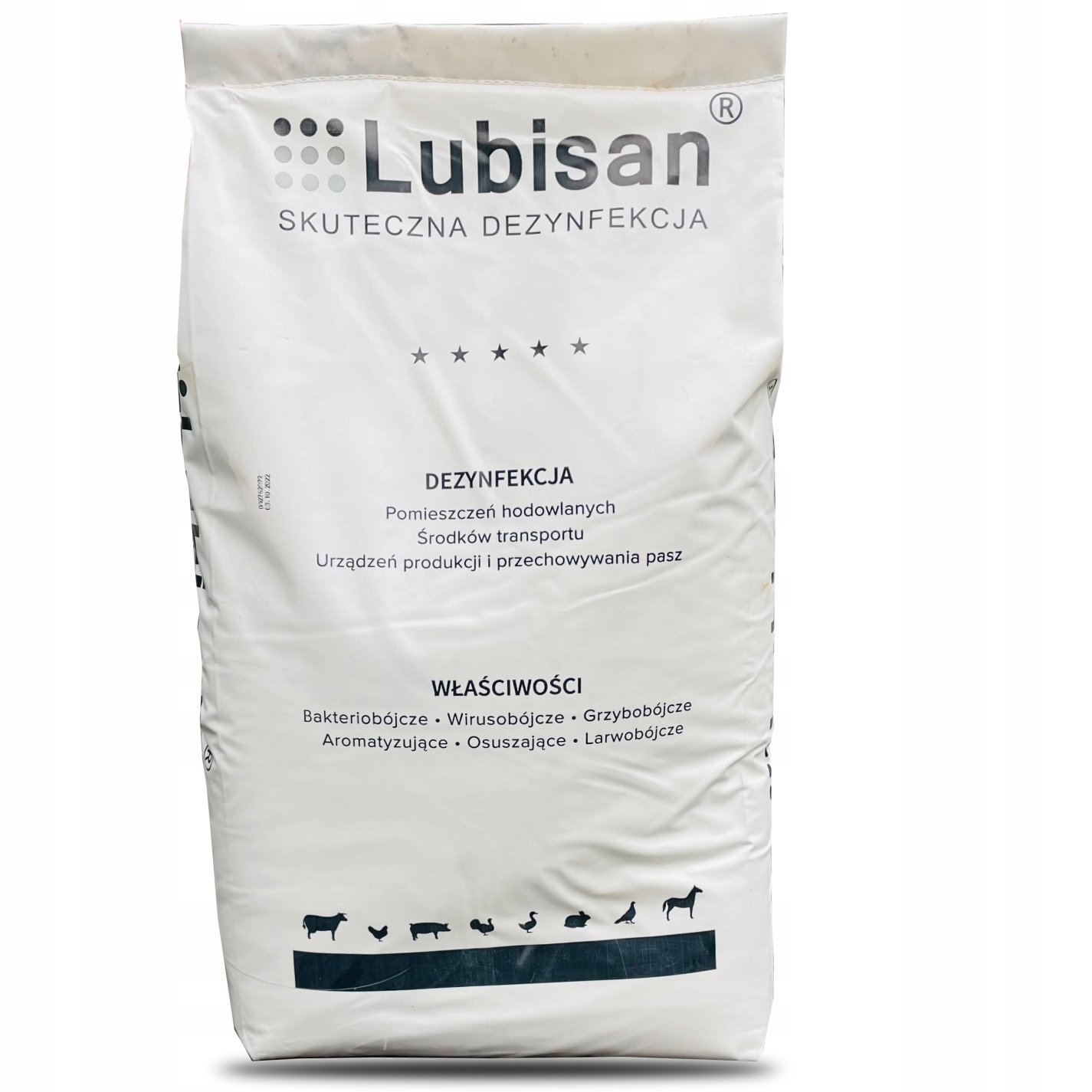 

Lubisan 25kg sucha dezynfekcja świń króliki bydła