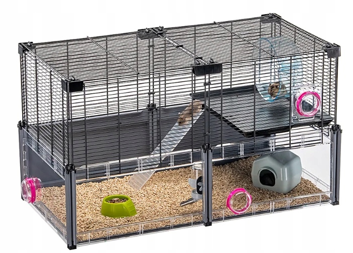Ferplast Multipla Hamster Wybieg Klatka Modułowa dla Chomików i Myszy