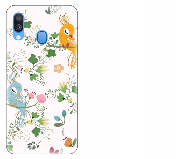 

Etui pokrowiec Samsung Galaxy A40 Floral kwiaty
