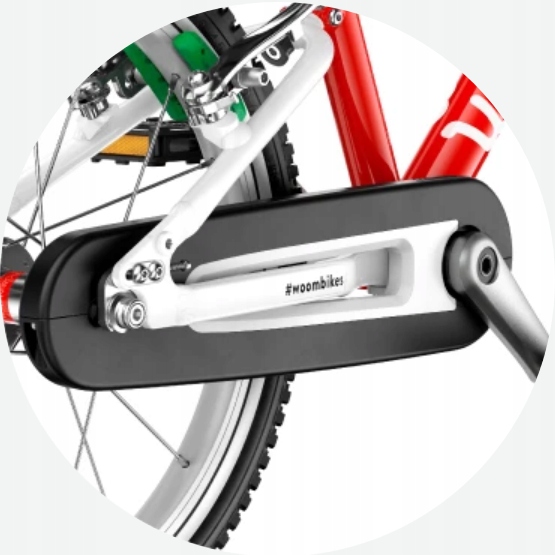 ROWER WOOM 3 16 CALI RED CZERWONY NOWY Model Woom 3