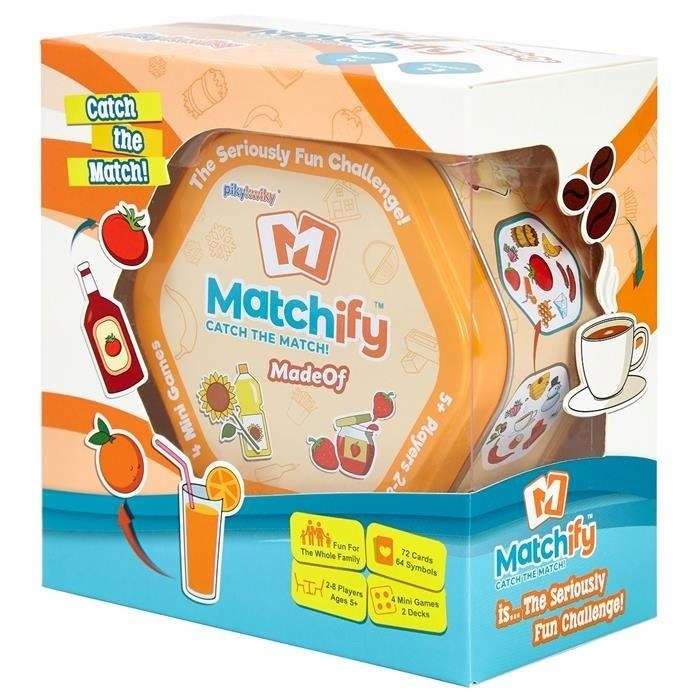 Matchify MadeOf Dziecięce Gry Logiczne Gra Edukacyjna Dla Dzieci