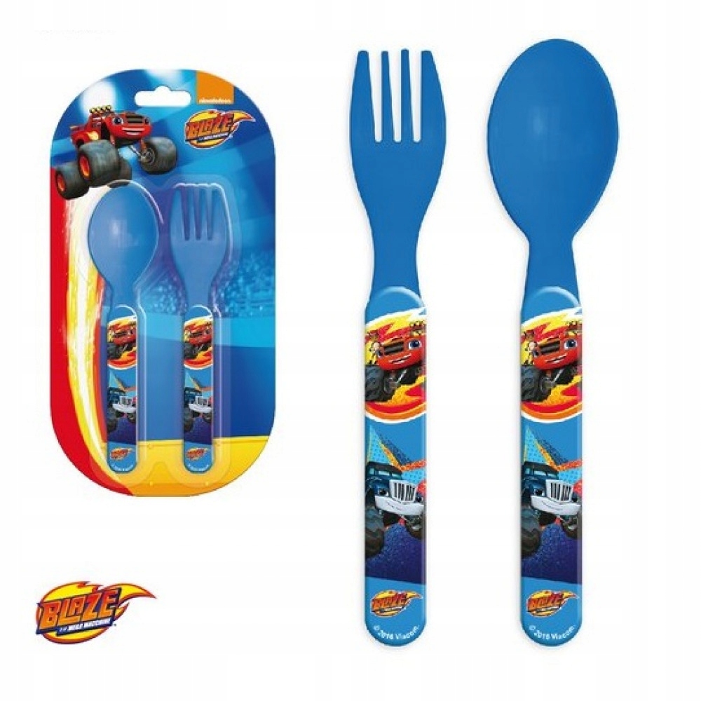 Blaze и Мега Машины столовые Приборы Вилка Ложка