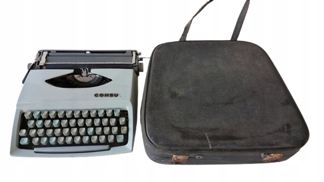 КОНСУ ПИШУЩАЯ МАШИНКА ПЛЮС ЧЕХОЛ ХОРОШЕЕ СОСТОЯНИЕ GWR