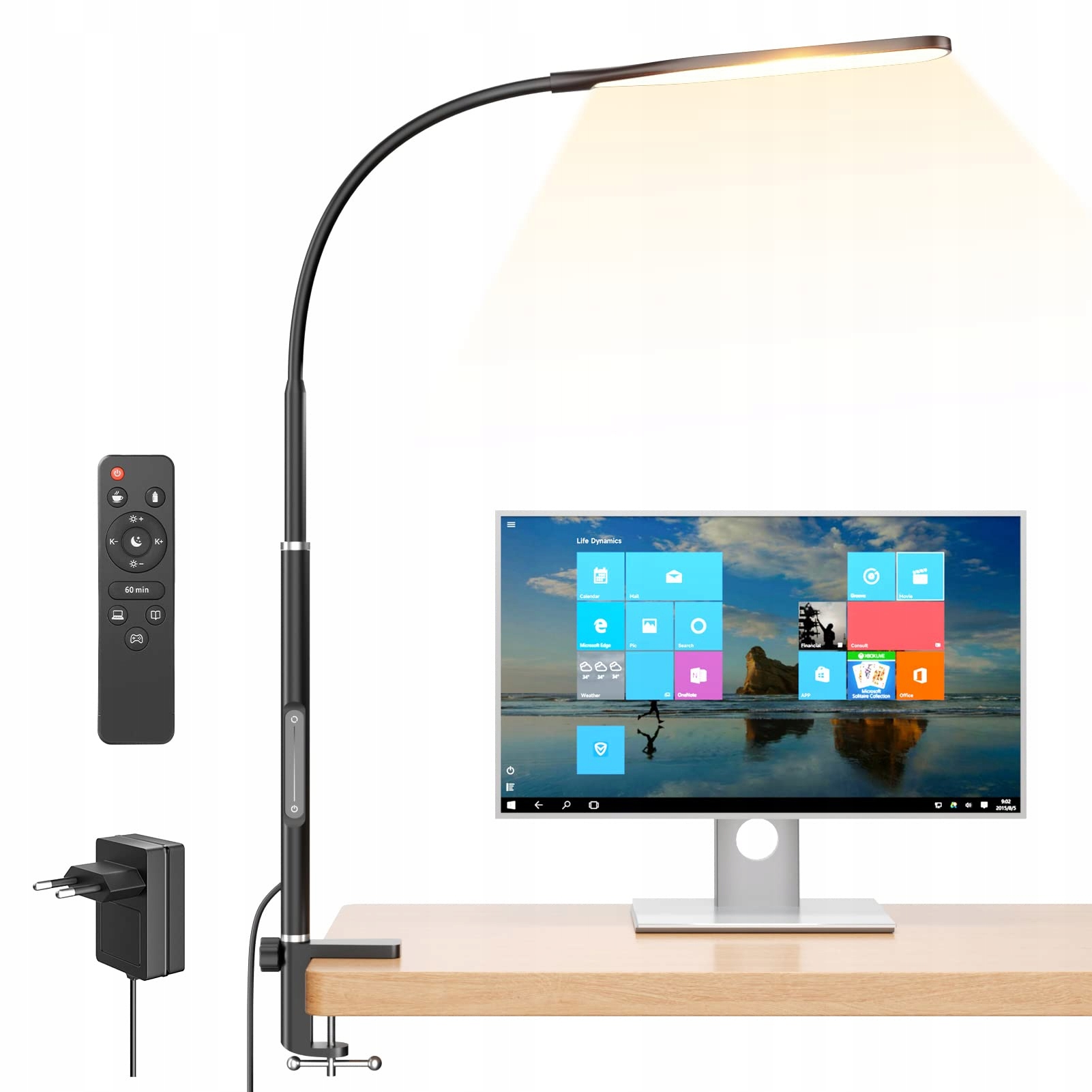 Anyts Led stolní lampa černá FT-L502