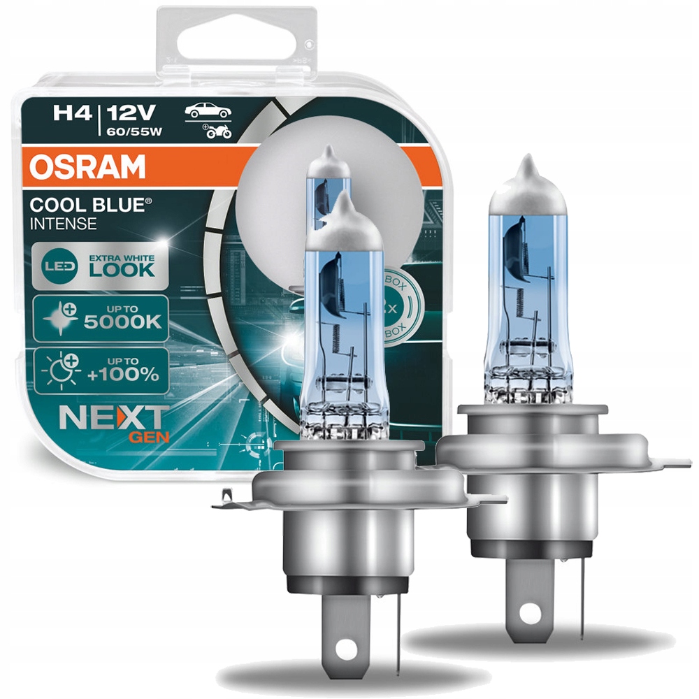 

Osram H4 Cool Blue Intense NextGen Nowa Generacja