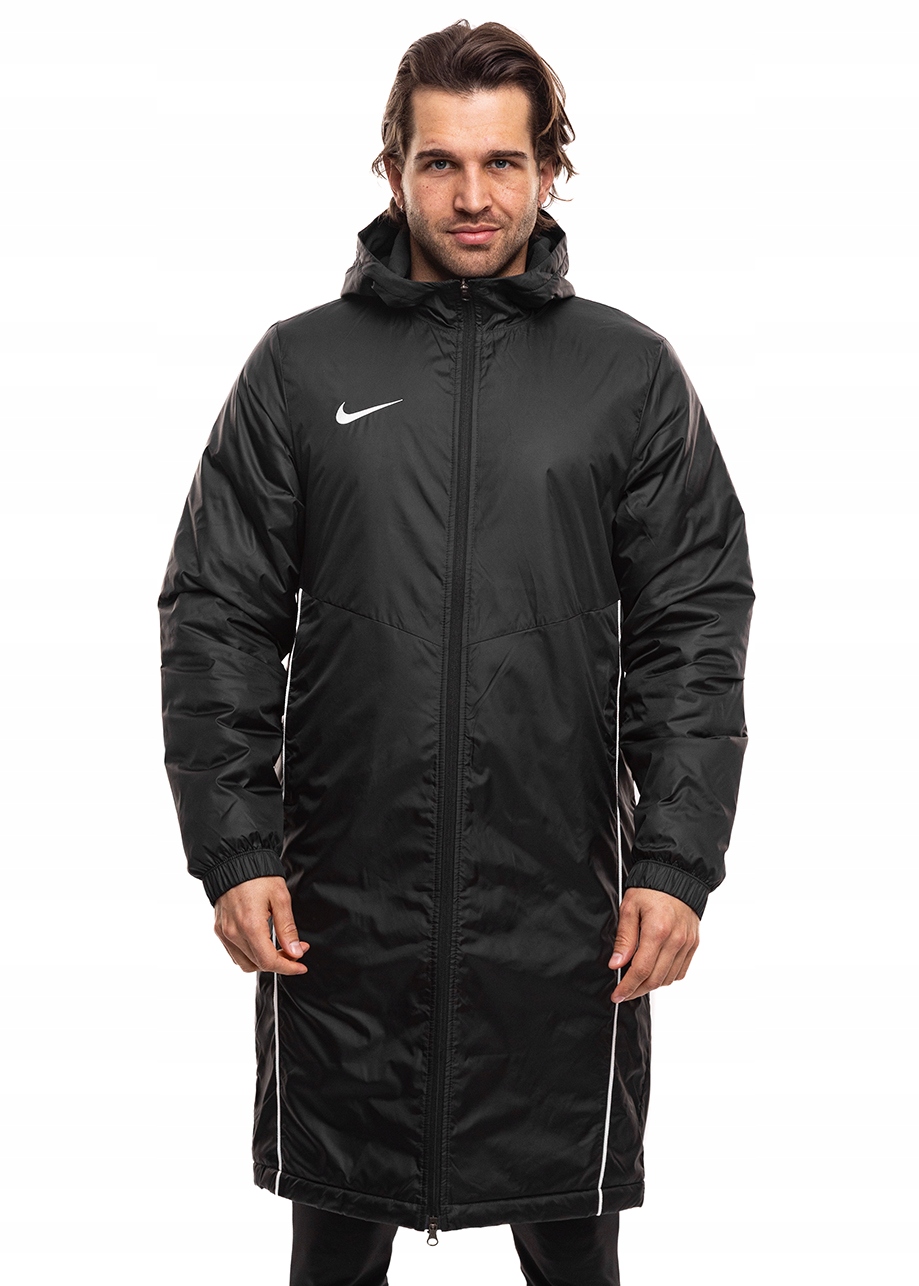 Pánská bunda Nike Park Zimní dlouhá sportovní bunda Therma-FIT vel L