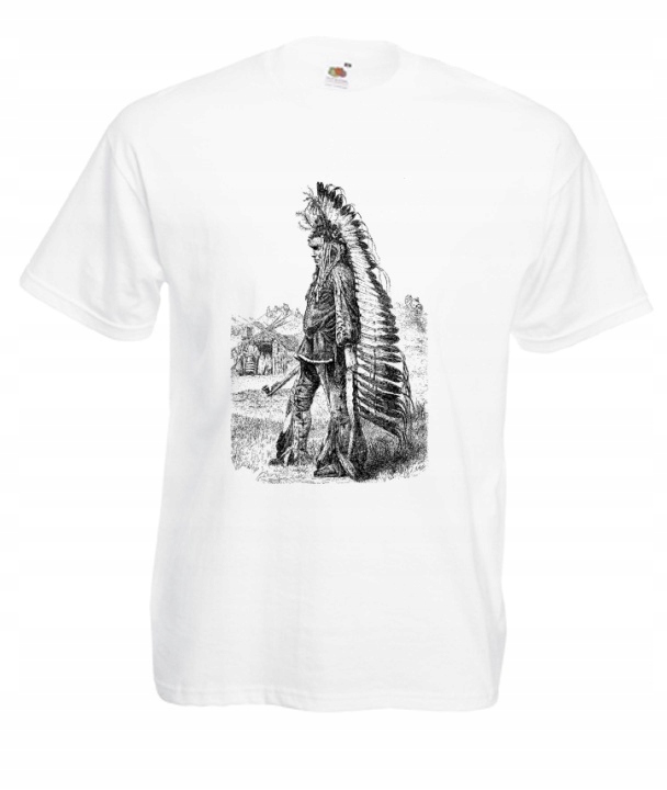 

Koszulki Męskie Grafika Indianin Indianie