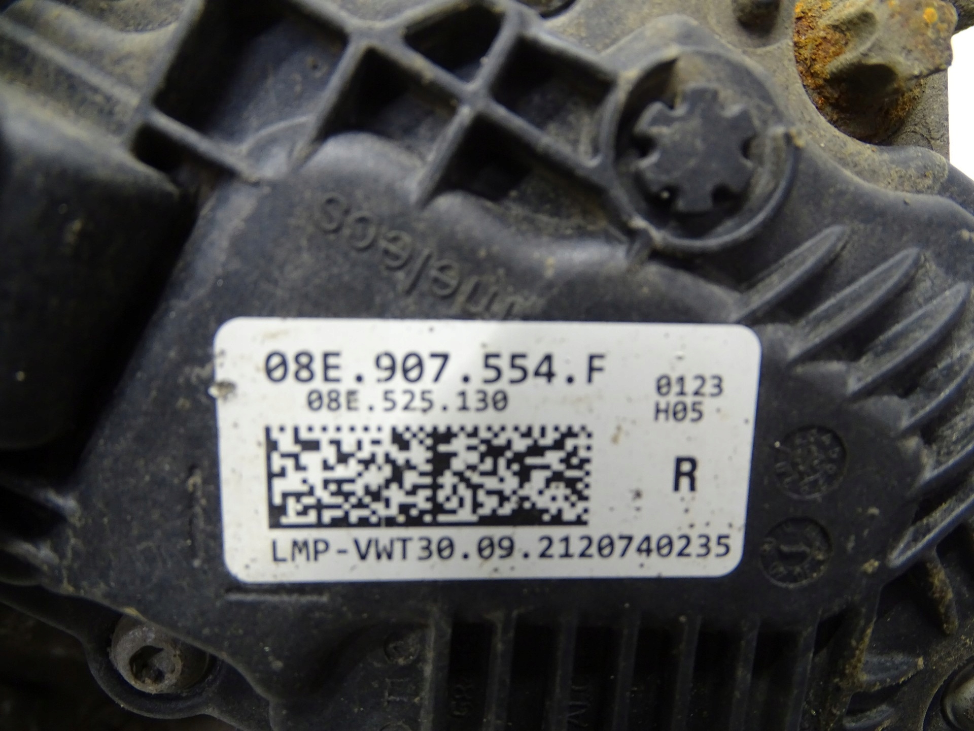 differential rear diff VOLKSWAGEN GOLF VIII 08E525010F 08E907554F
