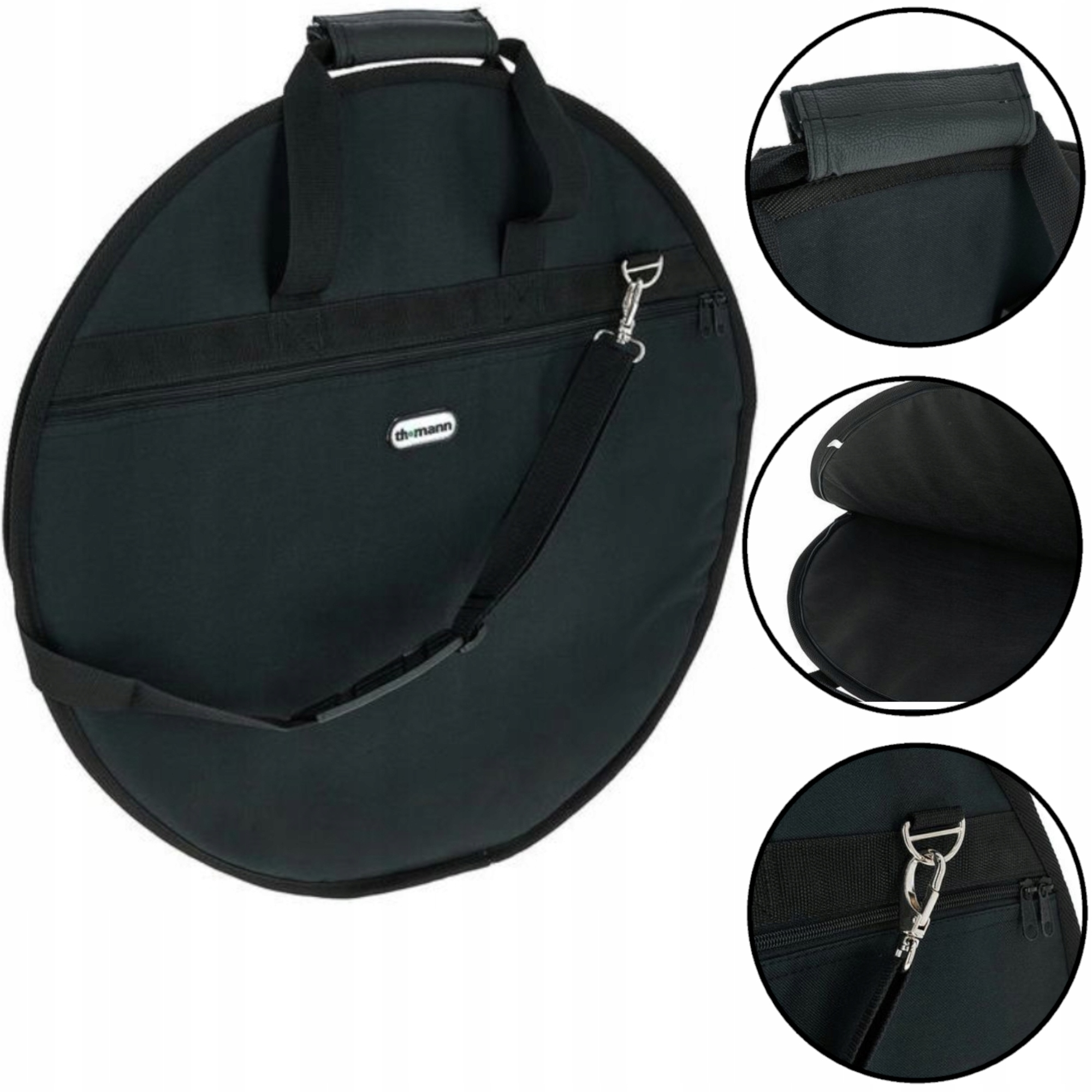 Economy Cymbal Bag Pokrowiec na talerze perkusyjne 22'', kieszeń Thomann