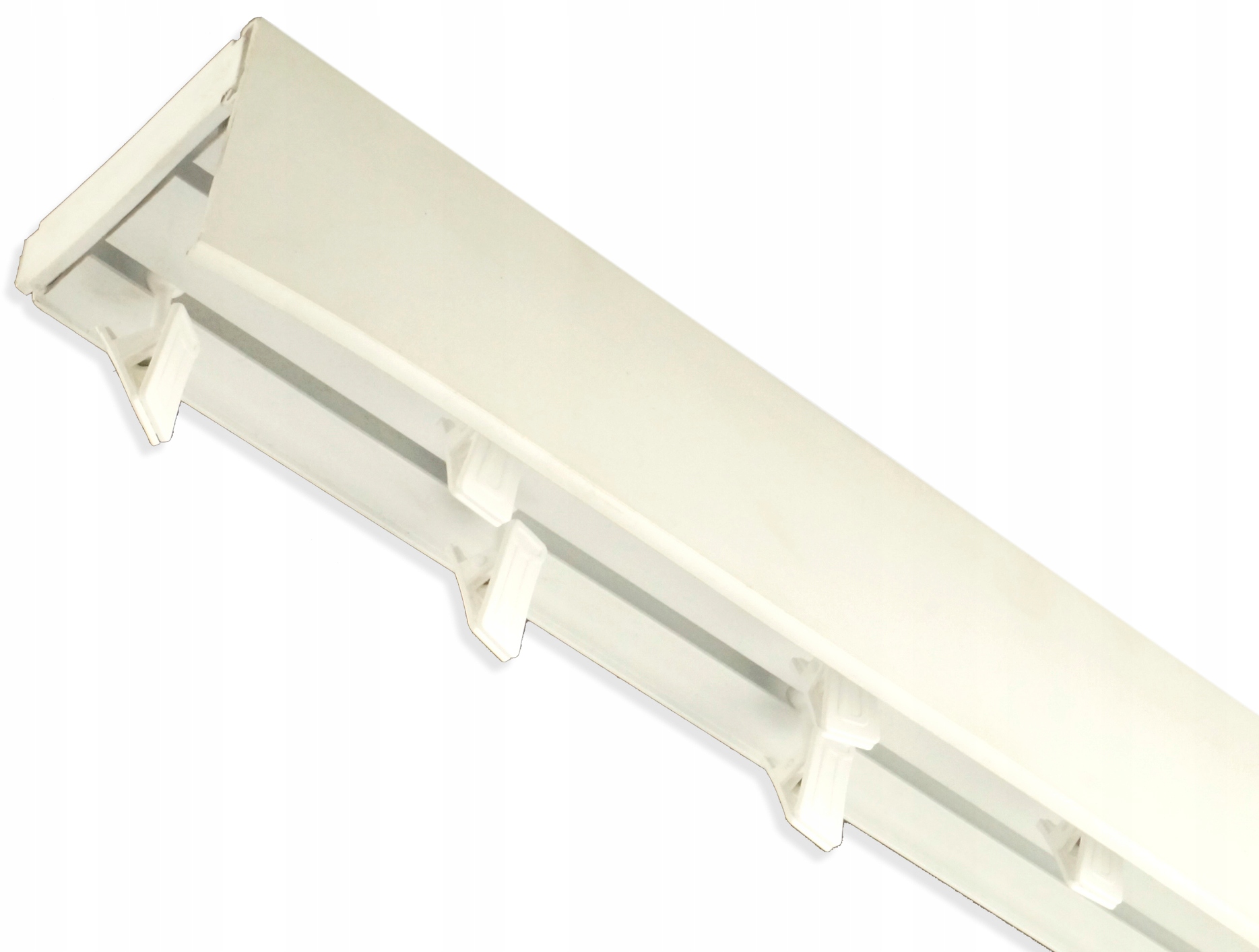 

Szyna sufitowa Pcv dwutorowa 570 cm kpl + Osłona