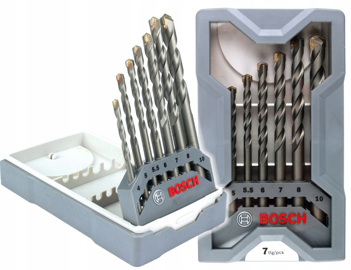 

Bosch Wiertła Do Betonu I Cegły 7 sztuk X-line