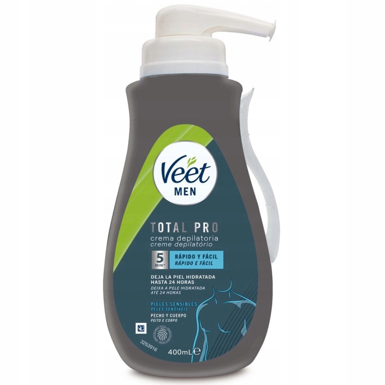Veet Men Krem Do Depilacji Ciała Skóra Wrażliwa 400ml