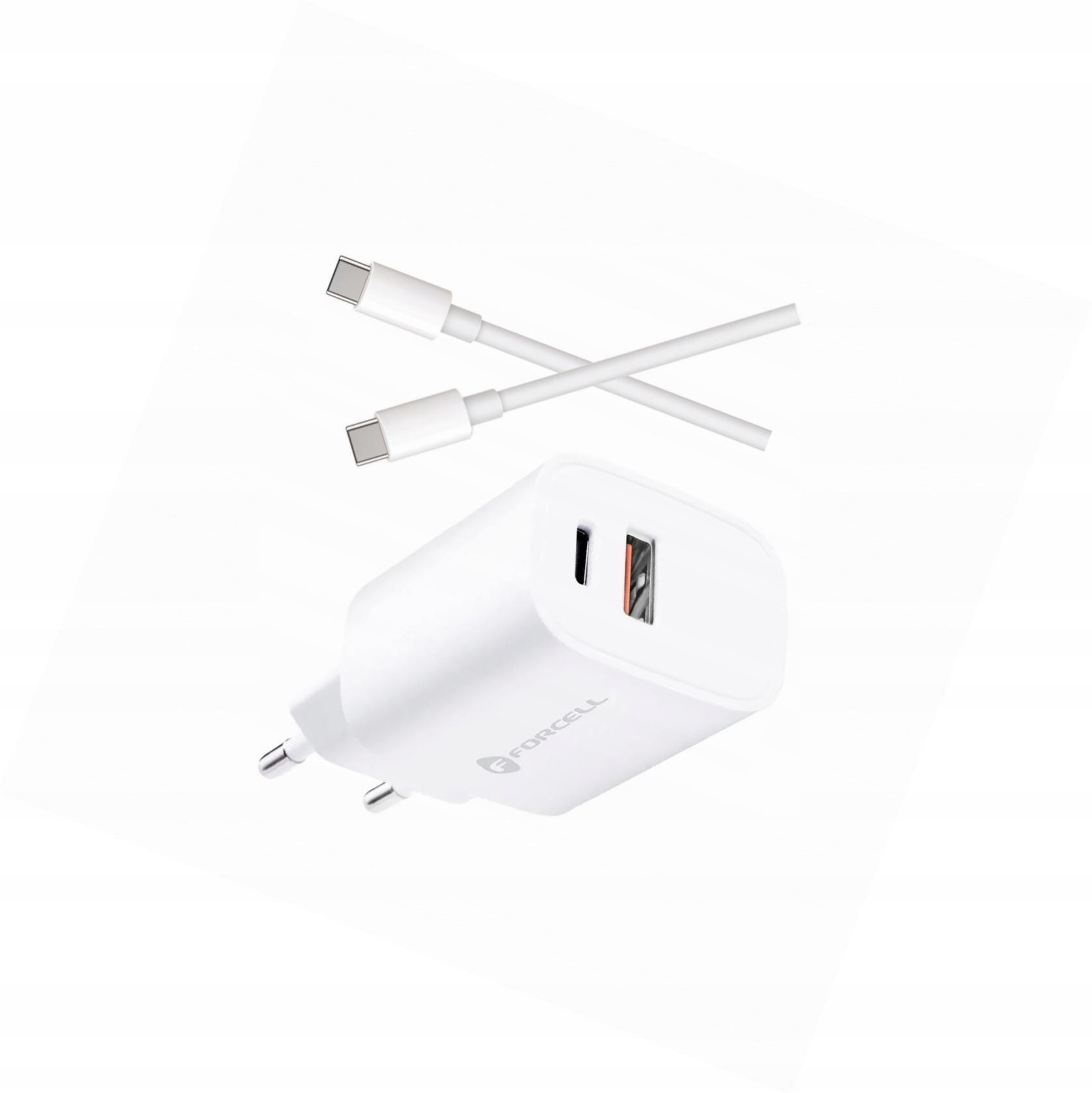 Szybka ładowarka 30W 2 wejścia z kablem Usb-c do Xiaomi Redmi 14C