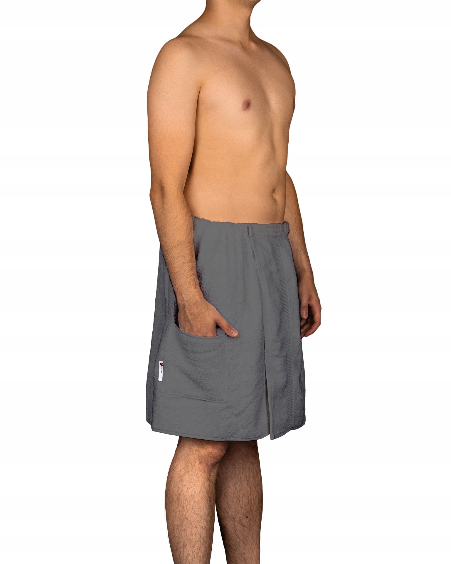 

Kilt Ręcznik Męski Do Sauny Frotte 140X50 Grafit