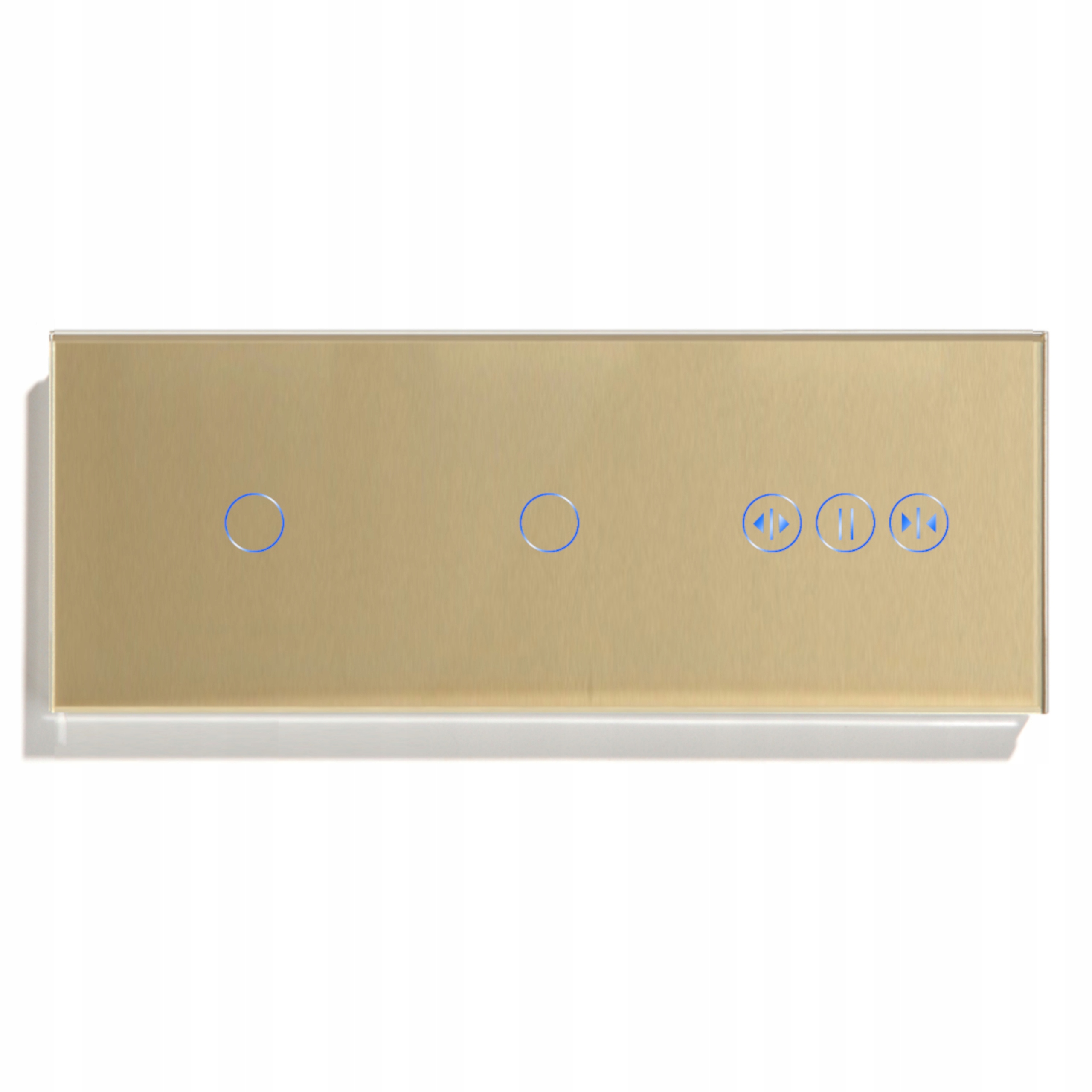 2x Jednotlivý Dotykový Vypínač Svetla Ovládač Roliet Wifi Tuya