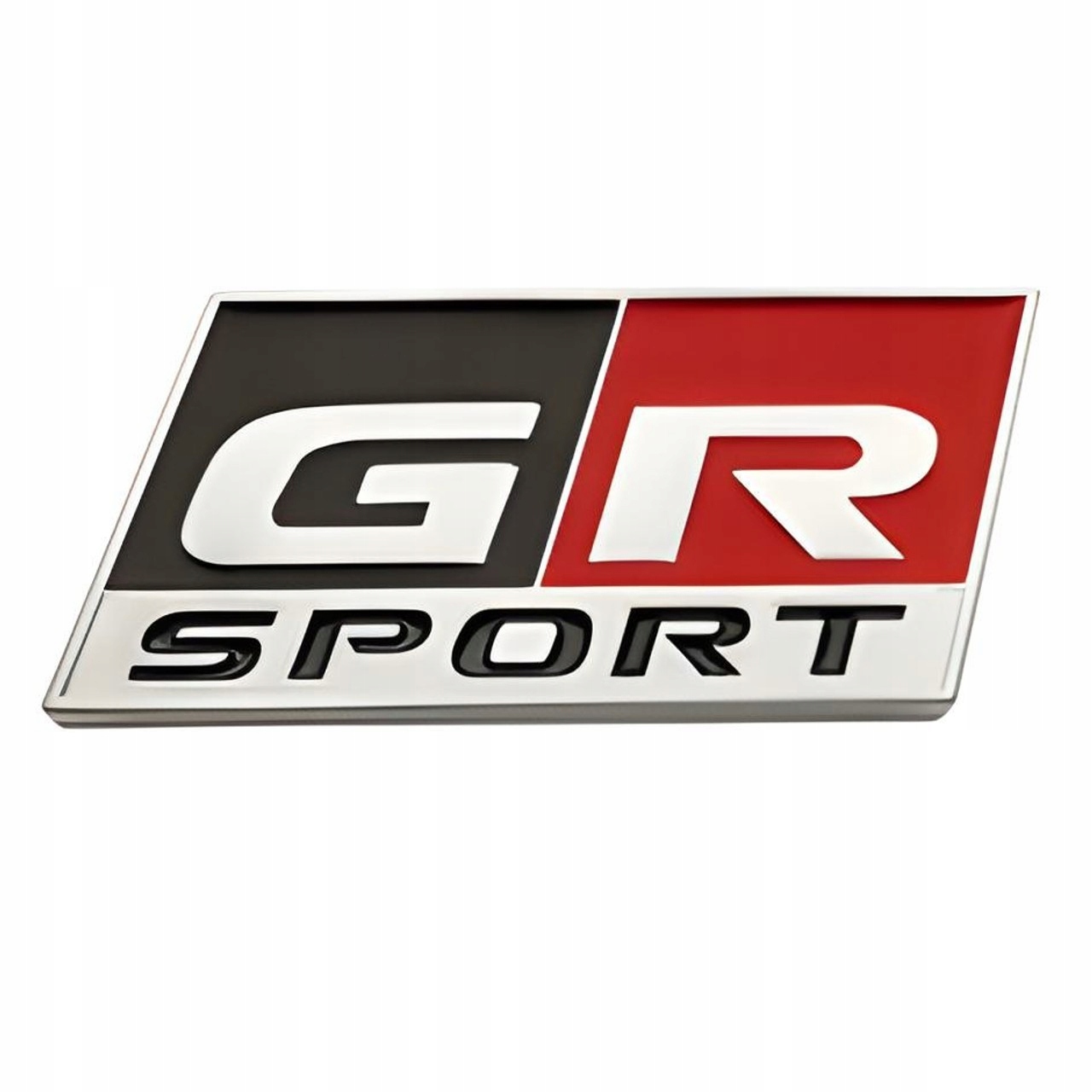 Emblemat Logo Znaczek Do Toyota Gr Sport Na Klapę Tył Naklejka Metalowy