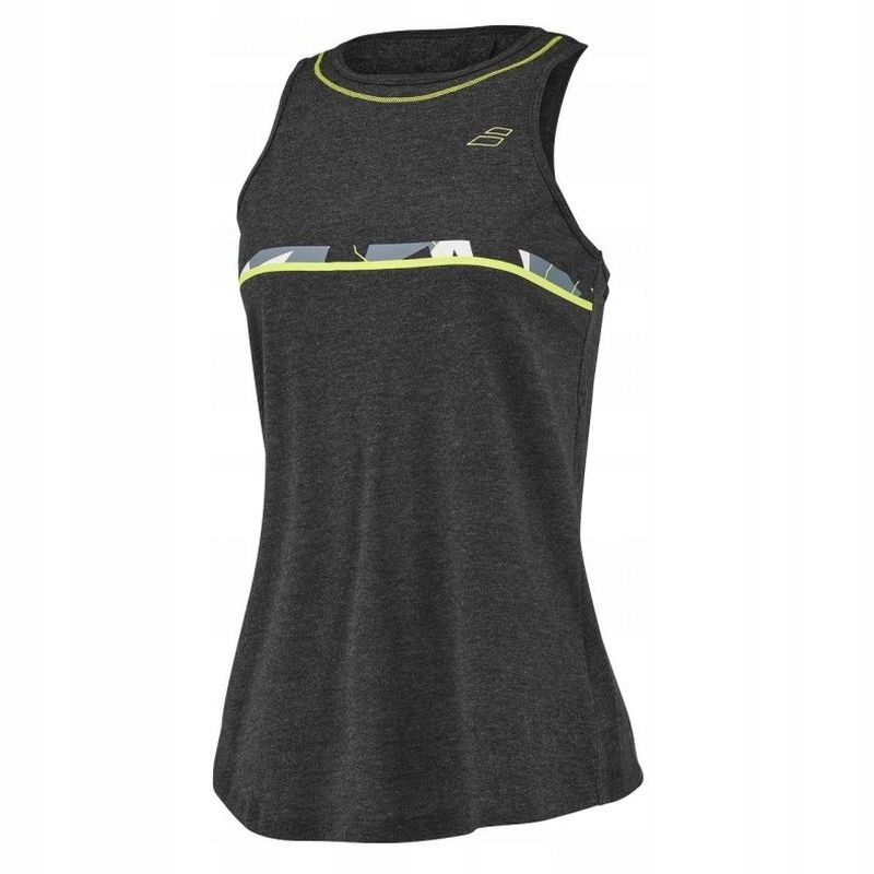 Tričko Babolat Aero Cotton Tank Women Black
