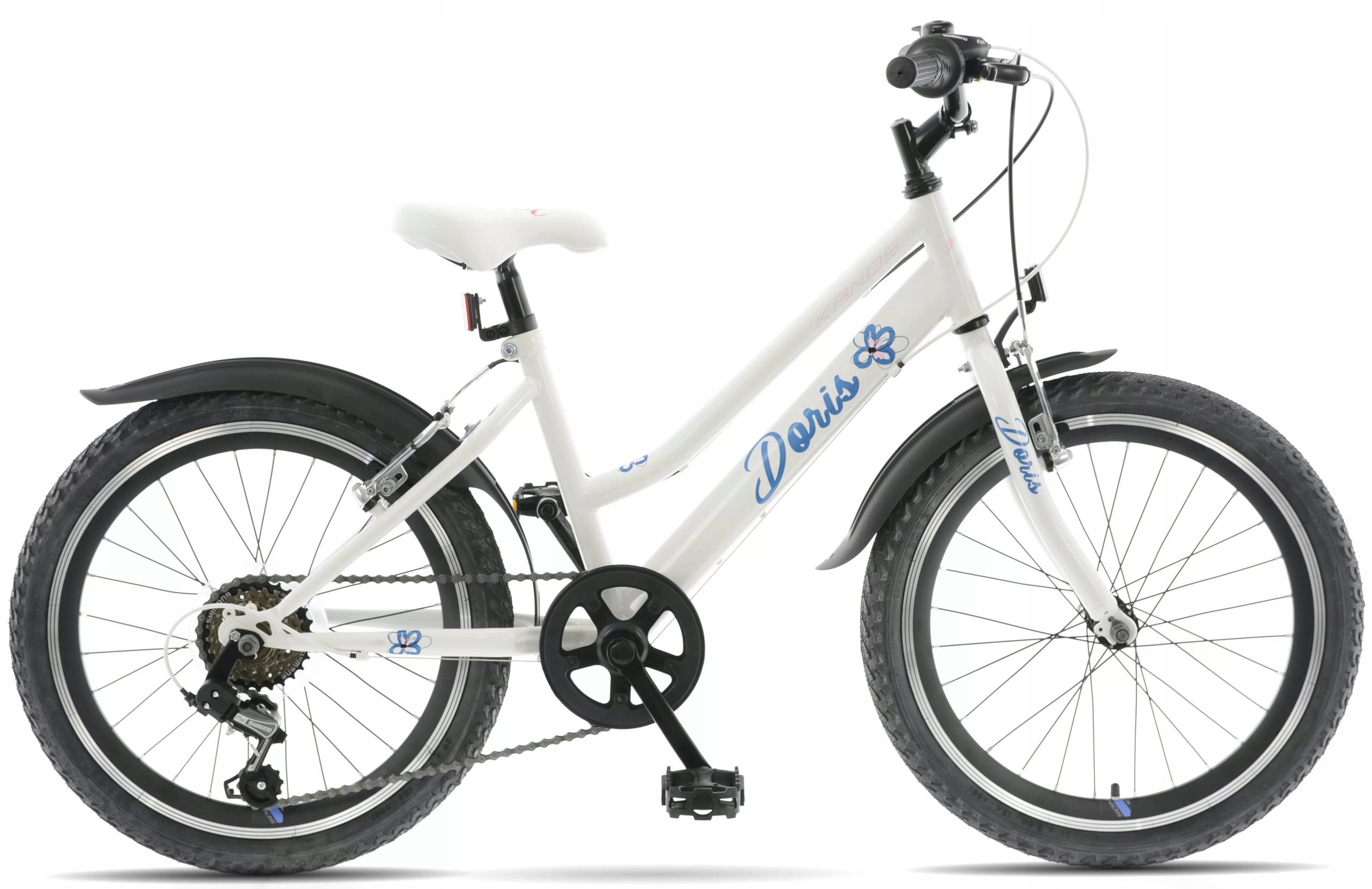 Rower 20 KANDS DORIS Shimano Polski dziecięcy KANDS DORIS BIAŁY
