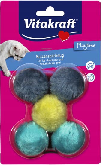 

Vitakraft Futrzane Piłeczki dla Kota 5szt /39884