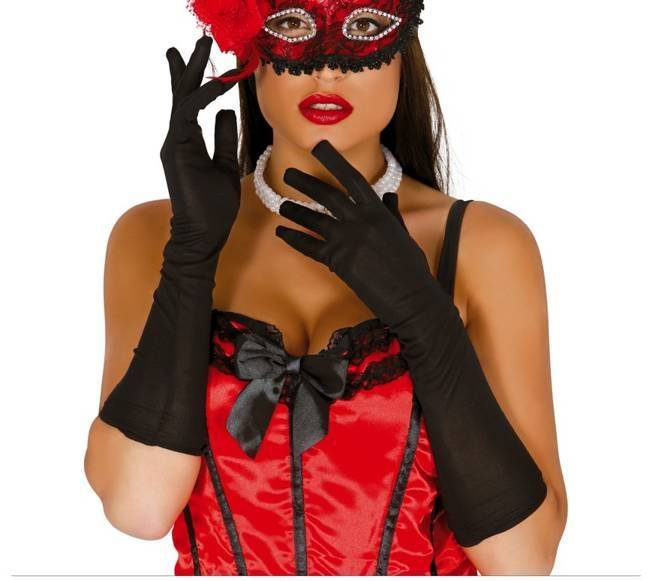 RĘKAWICZKI DŁUGIE CZARNE 45 CM Kod producenta 16497