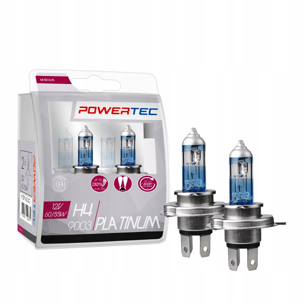

Powertec Platinum +130% H4 12V Duo