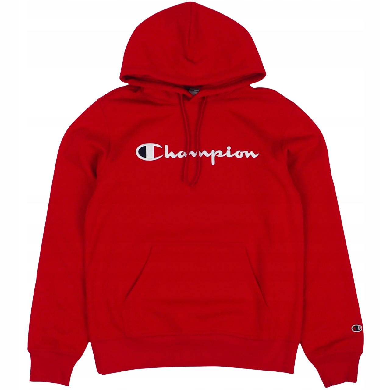 Pánská mikina Champion Hooded červená 220253 RS054 vel. S