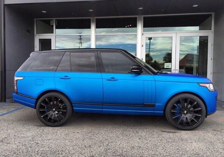 FOLIA OKLEINA CHROM MAT NIEBIESKA PERŁA KANALIKI Kolor niebieski