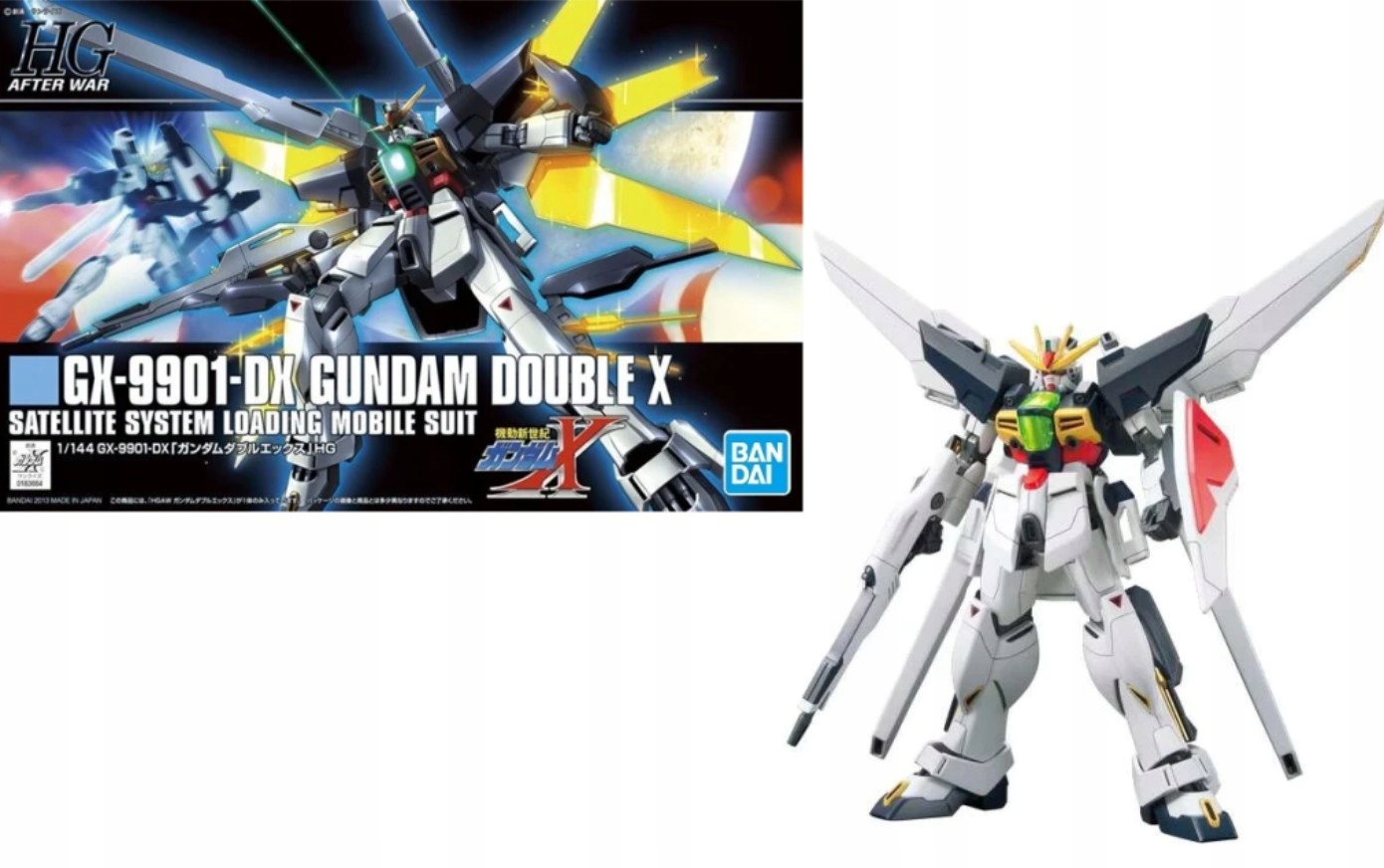 Gundam 1/144 Hgaw Gundam Double X Model Kit 13 cm