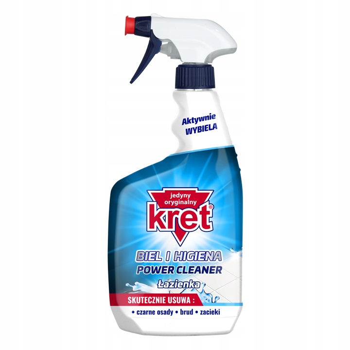 

Kret Power Cleaner Płyn Biel i Higiena 620ml