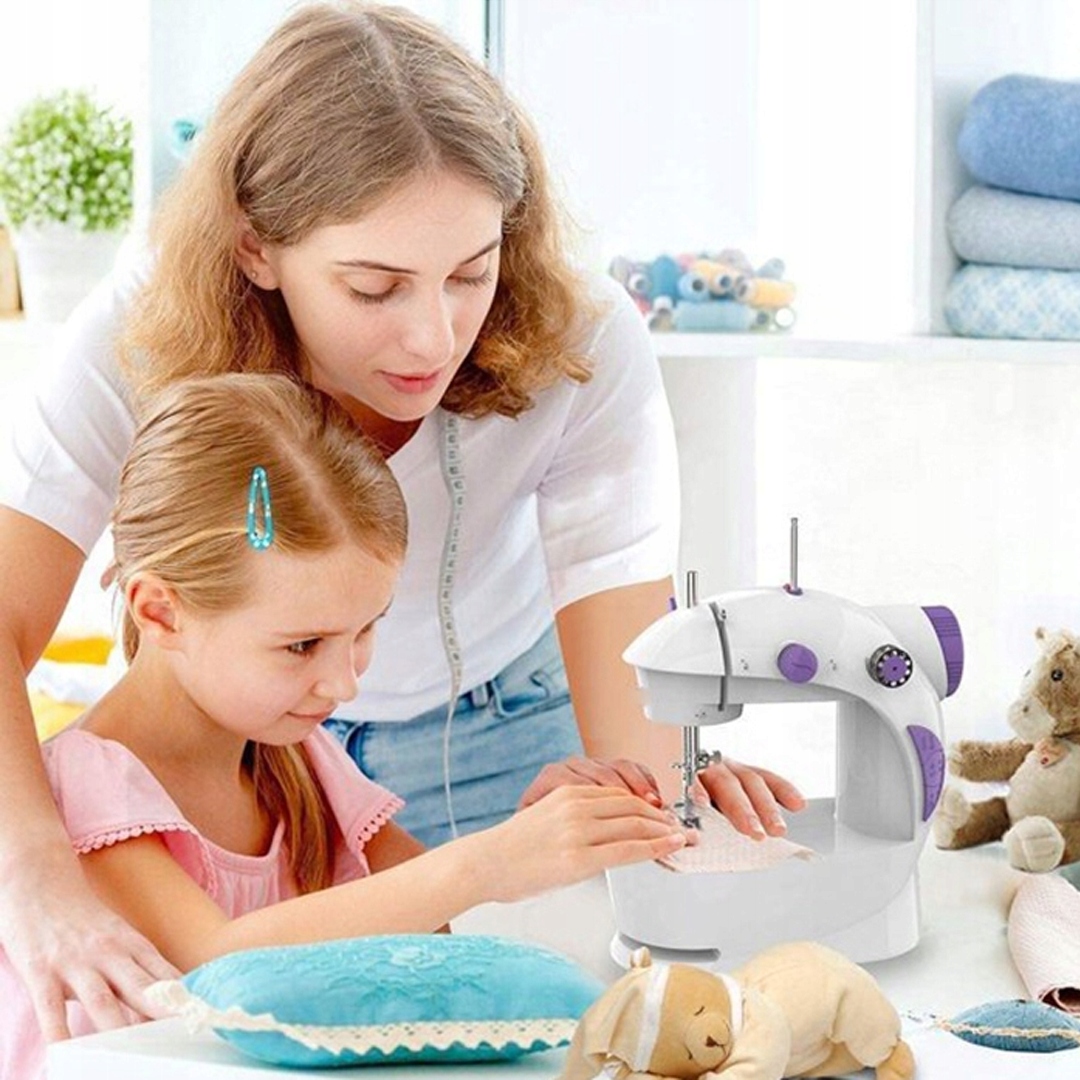 PROFESIONALNA MASZYNA DO SZYCIA LED PRZENOŚNA MOC TURBO XXXXL ZESTAW GIGANT Liczba ściegów 1