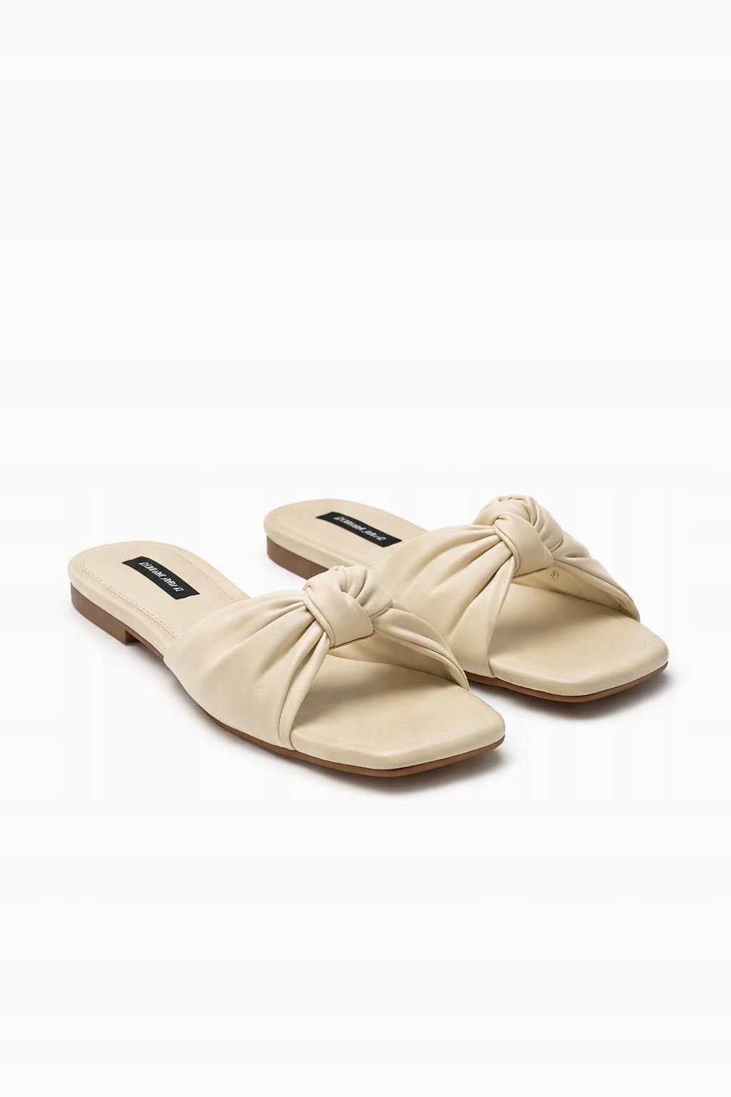 Béžové Nazouváky S Pleteným Páskem 38 I3A