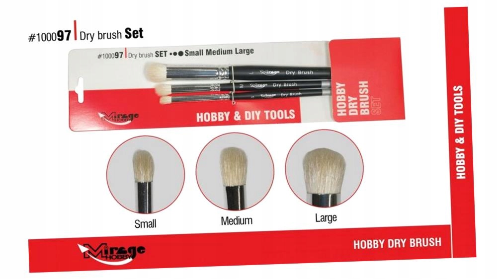 ZESTAW PĘDZLI DRY BRUSH