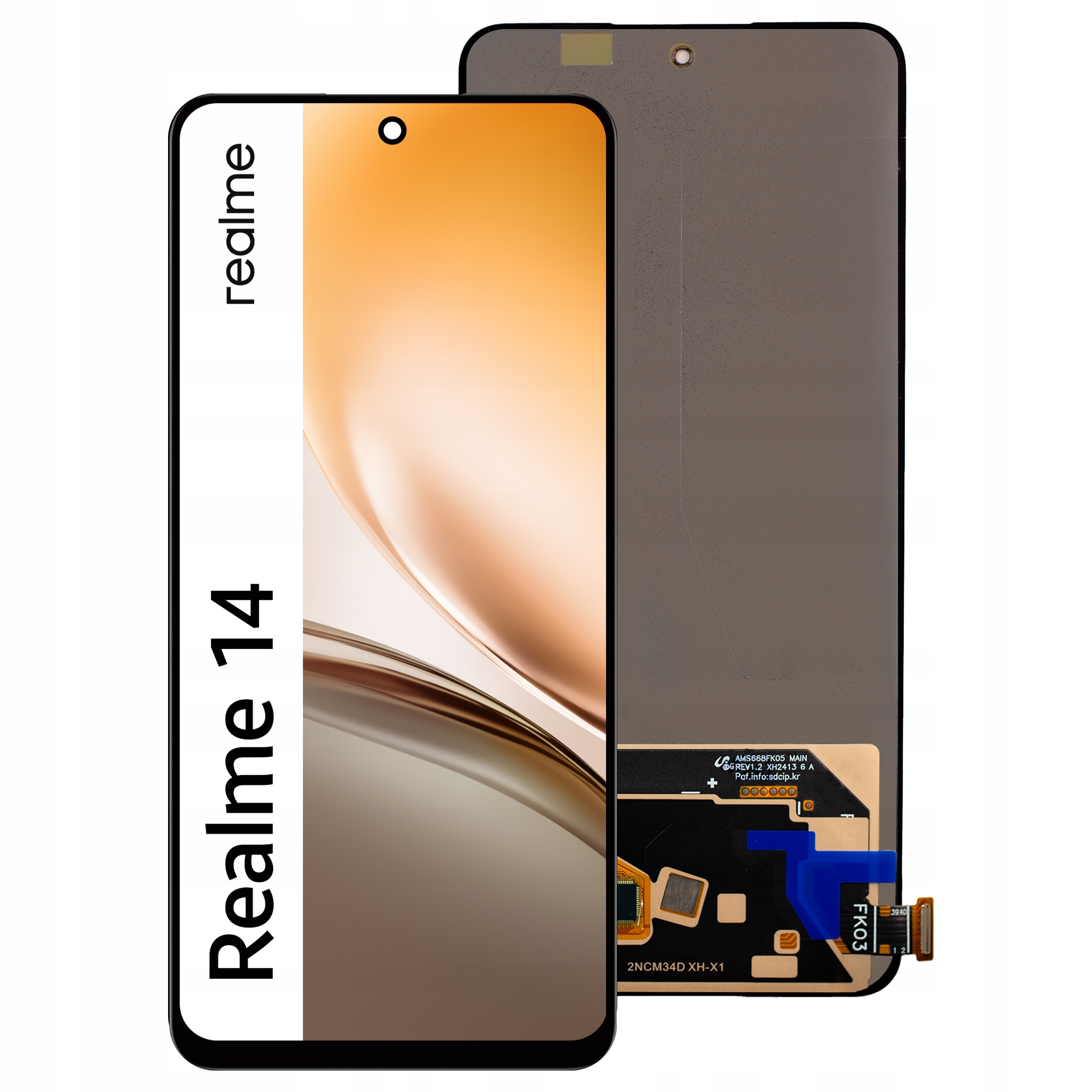 Displej pro Realme 14 Oled Display Panel LCD